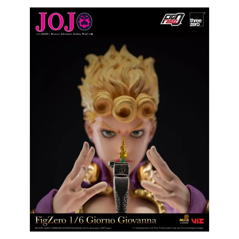 JOJO's Bizarre Adventure Giorno Giovanna - figura coleccionable de Threezero