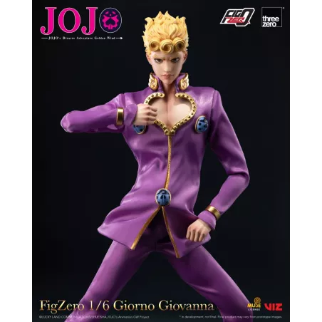 JOJO’s Bizarre Adventure Giorno Giovanna - Threezero figura coleccionable