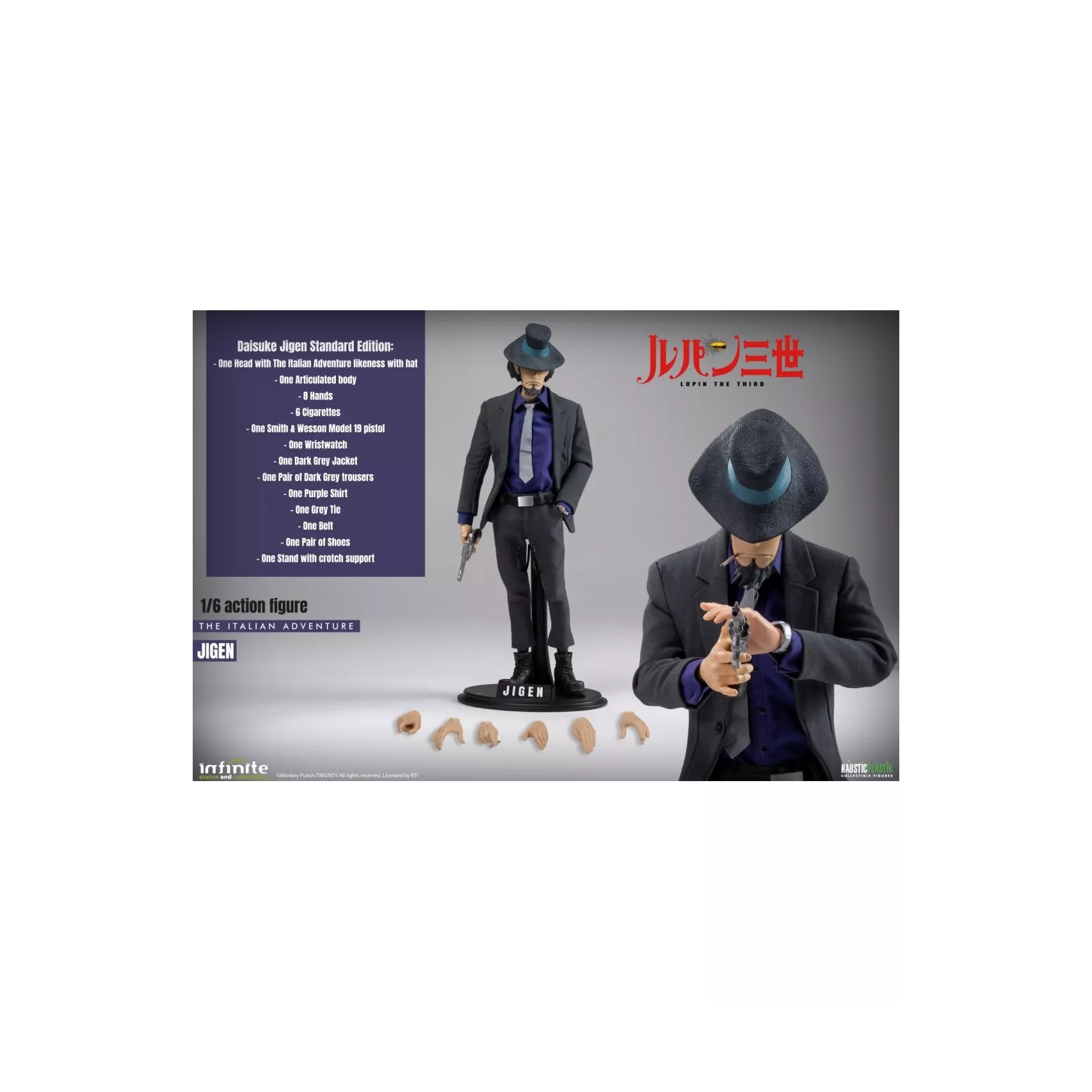 Lupin The 3rd - Daisuke Jigen Statue Infinite Edition