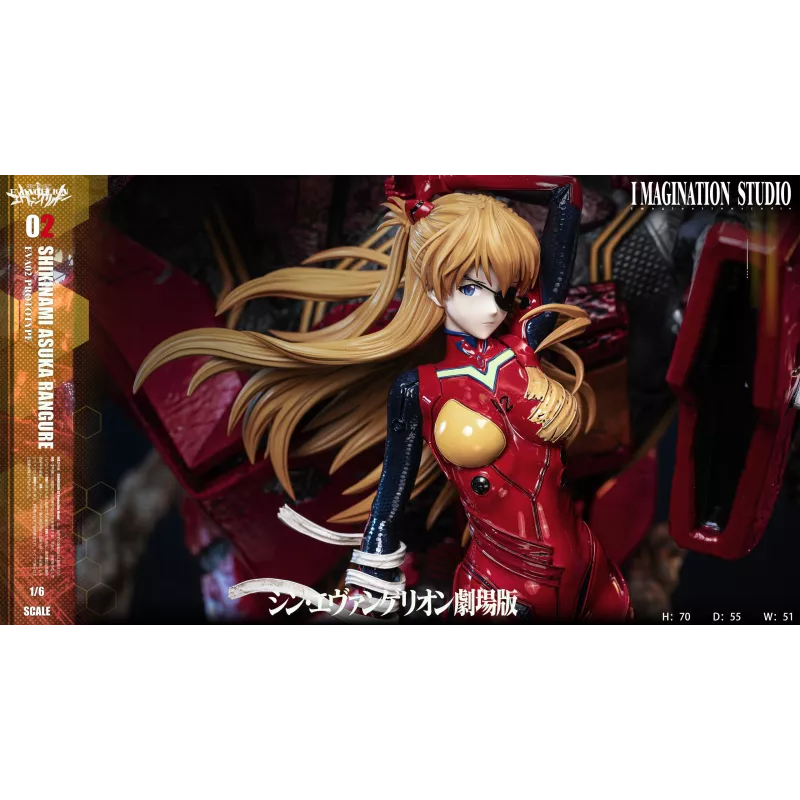 Neon Genesis Evangelion: Asuka & Rei Figures Imagination Studio