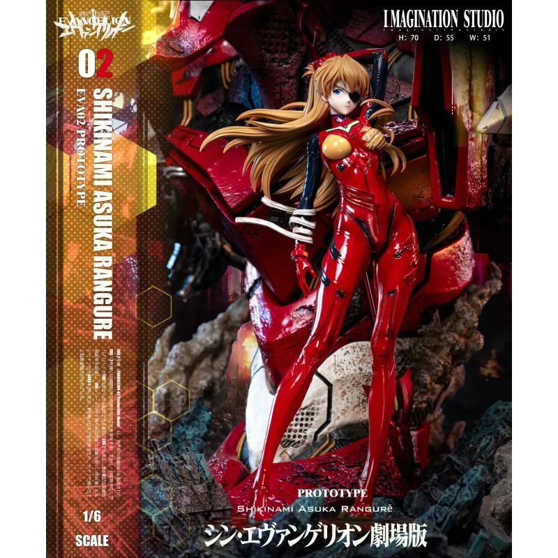 Neon Genesis Evangelion: Asuka & Rei Figures Imagination Studio