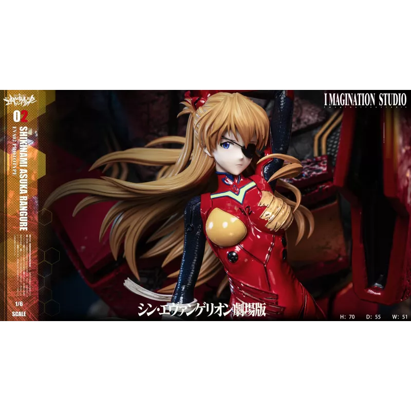 Neon Genesis Evangelion: Asuka & Rei Figures Imagination Studio