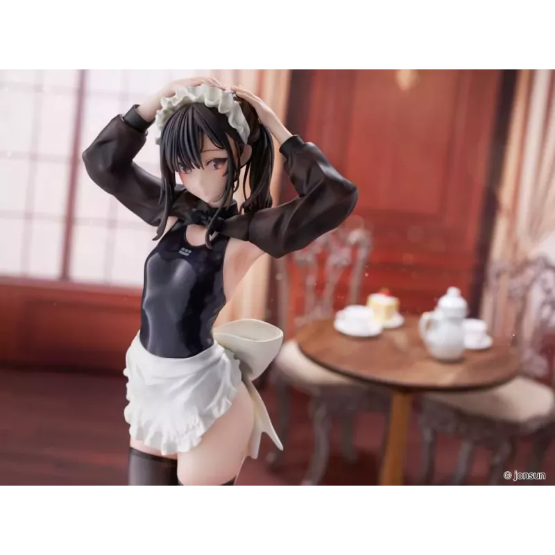 Original Character Sakura Shiori Competition Swimsuit Maid Koikoi