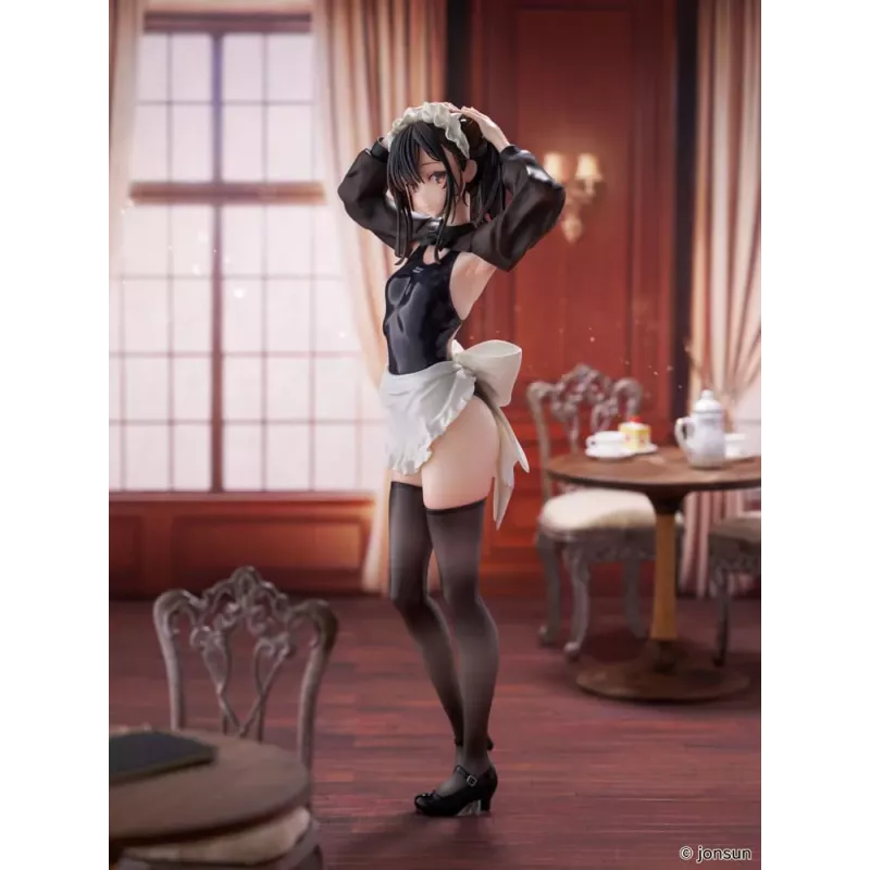 Original Character Sakura Shiori Competition Swimsuit Maid Koikoi