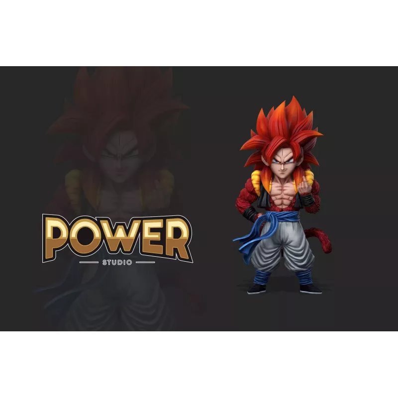 Dragon Ball GT Gogeta SSJ4 WCF Power Studio