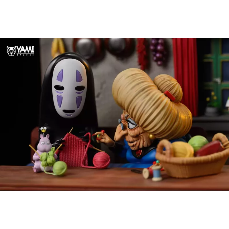 Spirited Away Protect Chihiro Zeniba & No Face man & Chihiro Ogino Yami Studio