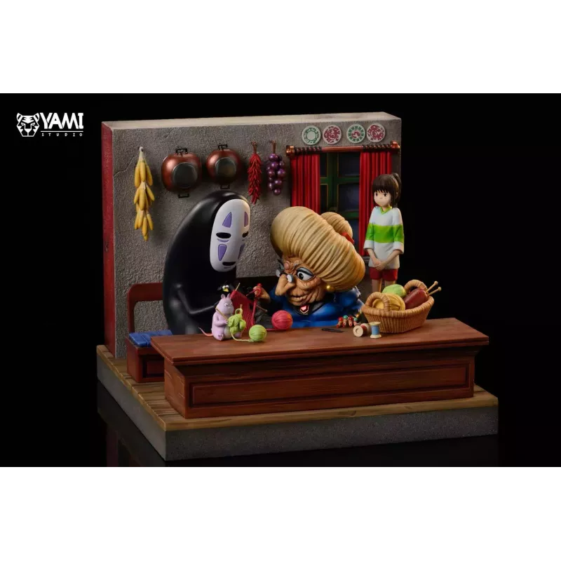 Spirited Away Protect Chihiro Zeniba & No Face man & Chihiro Ogino Yami Studio