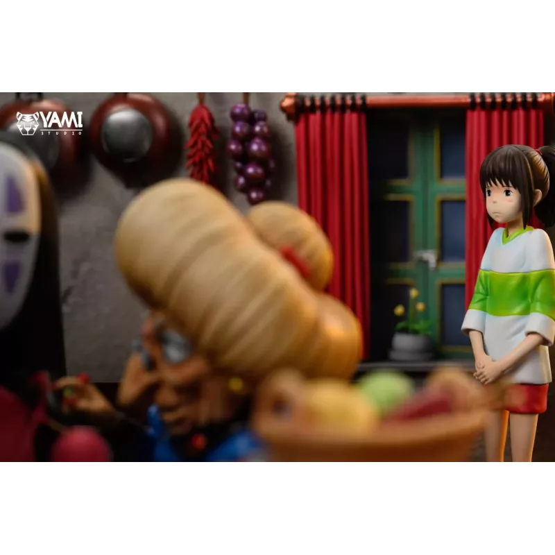 Spirited Away Protect Chihiro Zeniba & No Face man & Chihiro Ogino Yami Studio