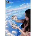 Digimon Bubbmon & Pichimon & Nyokimon & Yuramon LD Studio