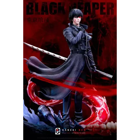 Tokyo Ghoul Ken Kaneki Black Reaper BW Studio