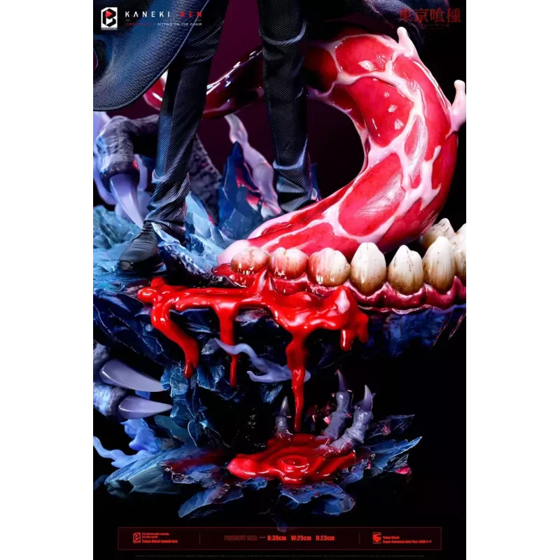 Tokyo Ghoul Ken Kaneki Black Reaper BW Studio