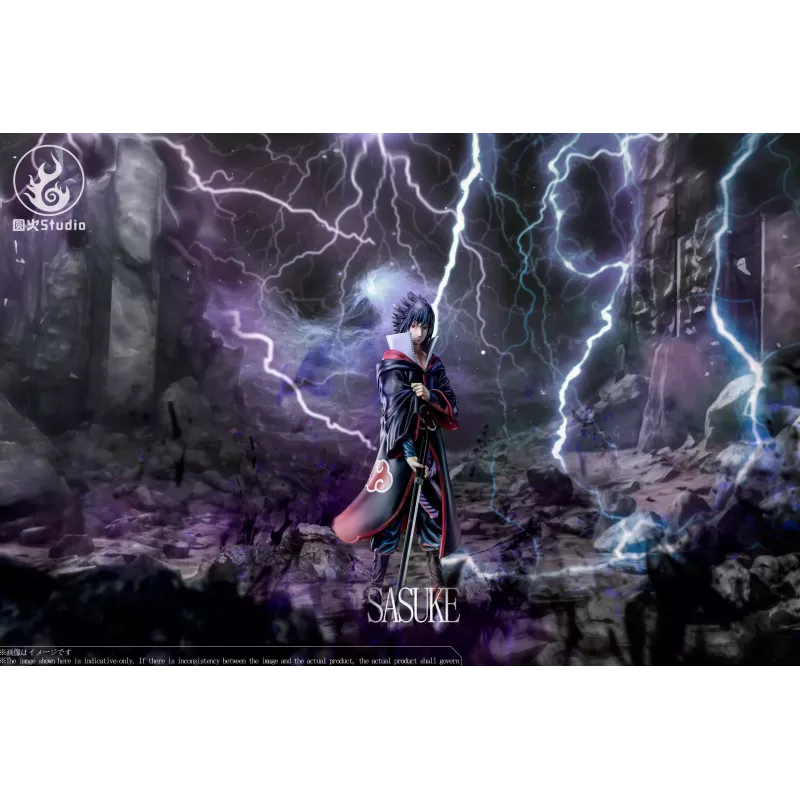 Naruto Shippuden Uchiha Sasuke Akatsuki RoundFire Studio