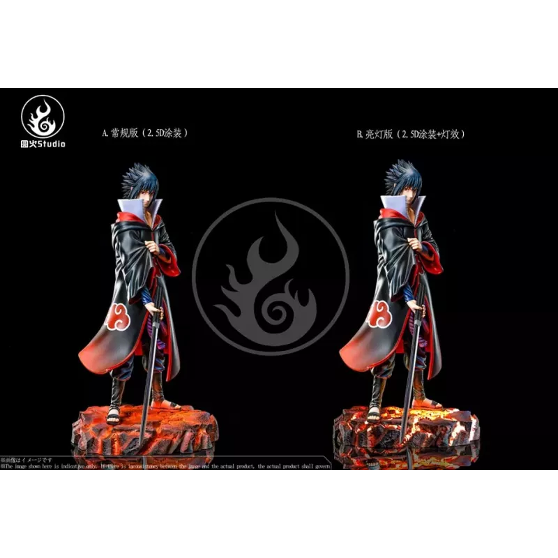 Naruto Shippuden Uchiha Sasuke Akatsuki RoundFire Studio