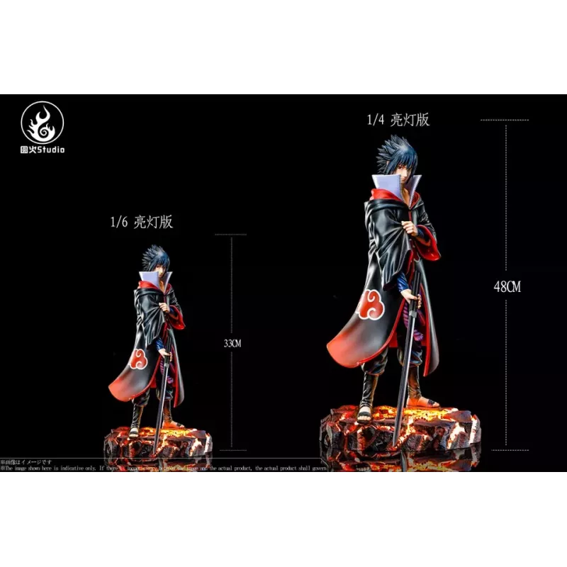 Naruto Shippuden Uchiha Sasuke Akatsuki RoundFire Studio