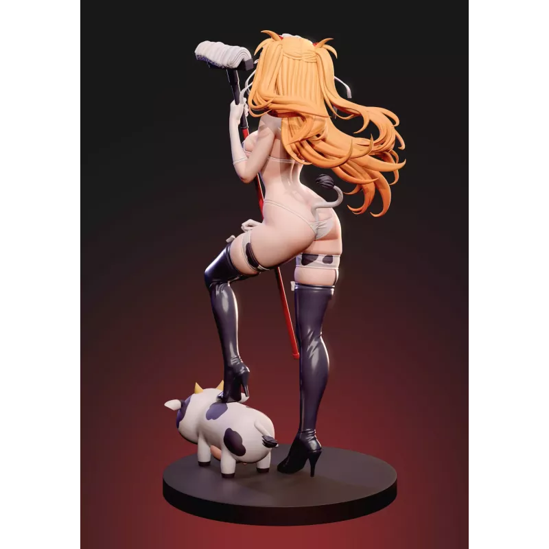 Neon Genesis Evangelion Soryu Asuka Langley Cow Maid ZiYe Studio
