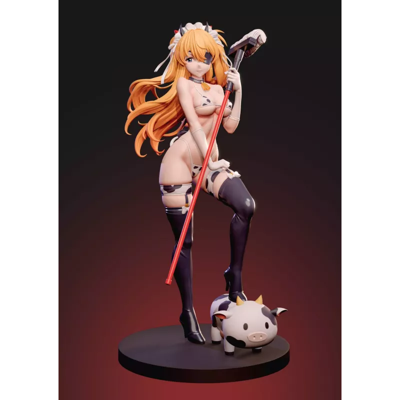 Neon Genesis Evangelion Soryu Asuka Langley Cow Maid ZiYe Studio
