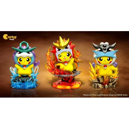 Pokemon Pikachu Cosplay Three Sacred Pokemon Cheese Studio