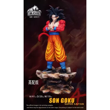 Dragon Ball GT Goku Vegeta Gogeta SSJ4 V2 Violent Bear