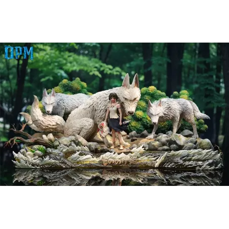 Princess Mononoke San & Wolfs OPM