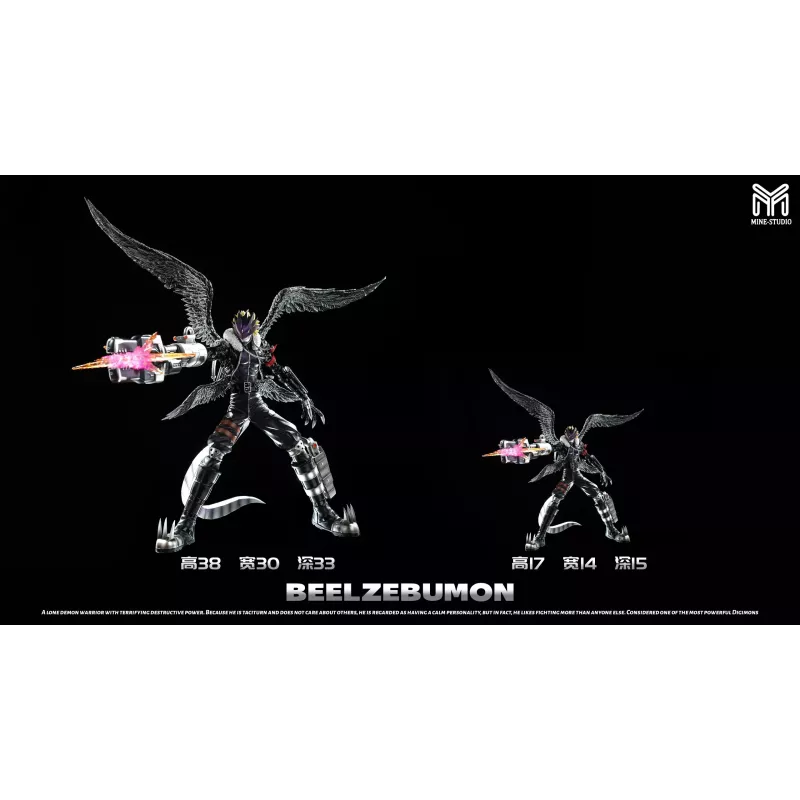 Digimon Beelzebumon & Impmon MINE Studio