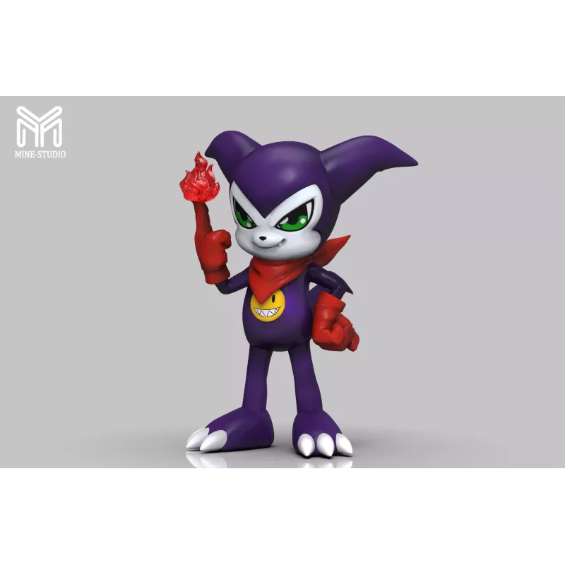 Digimon Beelzebumon & Impmon MINE Studio