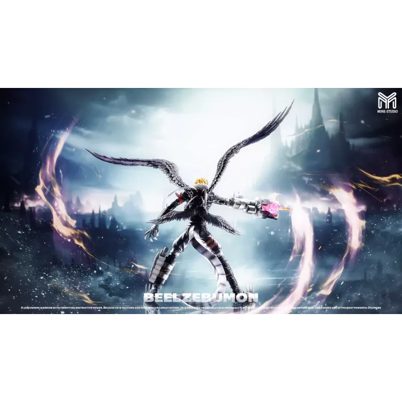 Digimon Beelzebumon & Impmon MINE Studio