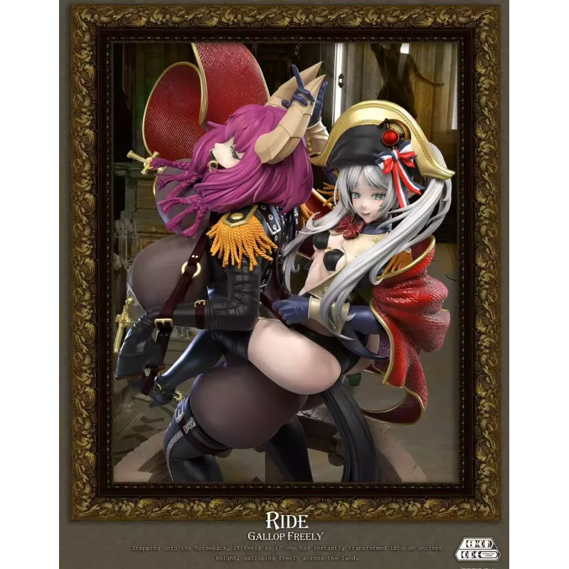 Frieren: Beyond Journey's End Frieren & Aura cosplaying Napoleon Crossing the Alps Demon Core Studio