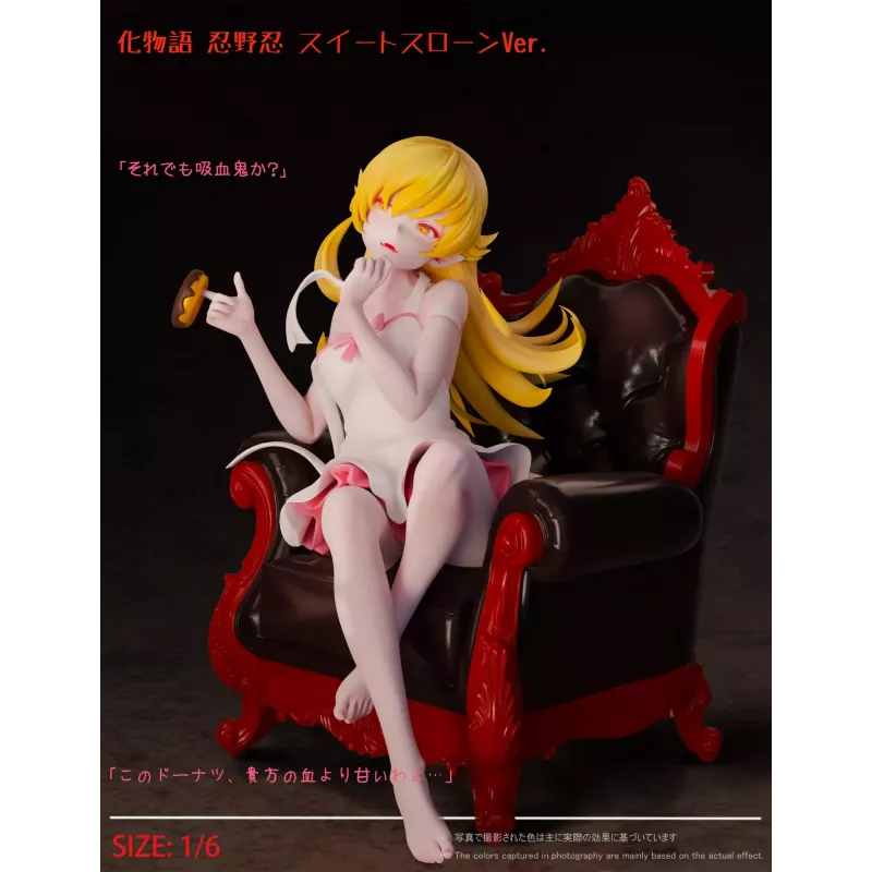 Bakemonogatari Shinobu Oshino Sweet Throne Monster Studio