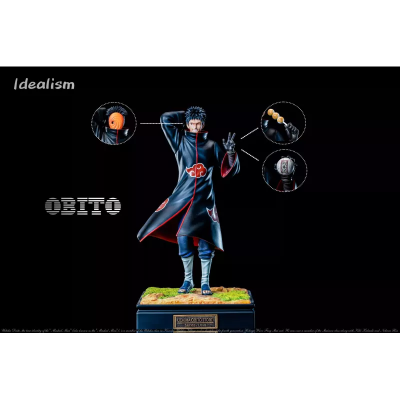 Naruto Shippuden Akatsuki Tobi Uchiha Obito Idealism Studio