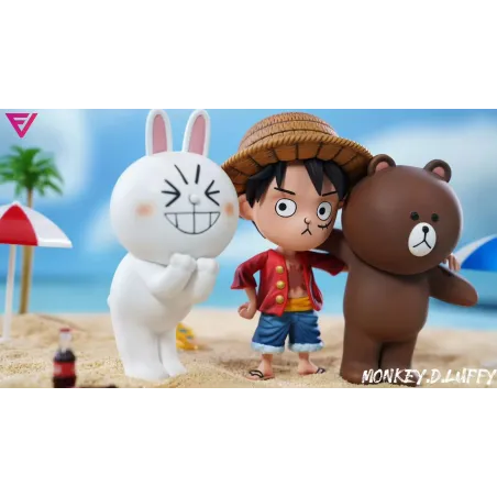 One Piece Q version Luffy & Brown & Cony EVE Studio
