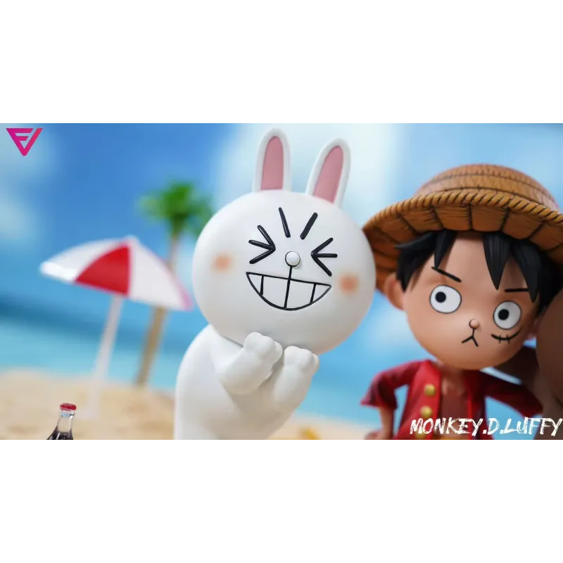 One Piece Q version Luffy & Brown & Cony EVE Studio