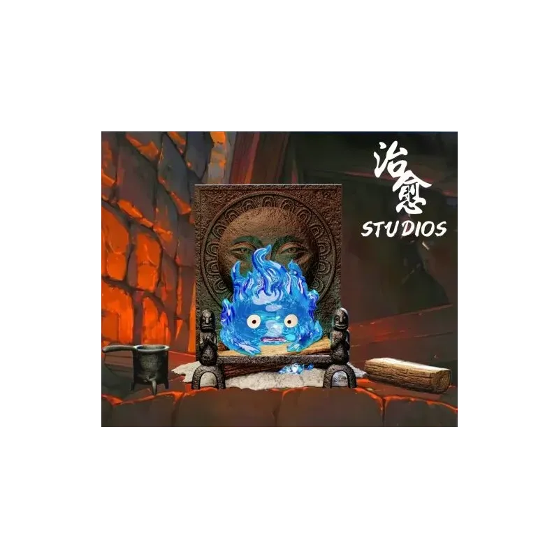 Howl's Moving Castle Heart of Fire Calcifer Zhi Yu Studio