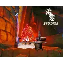Howl's Moving Castle Heart of Fire Calcifer Zhi Yu Studio