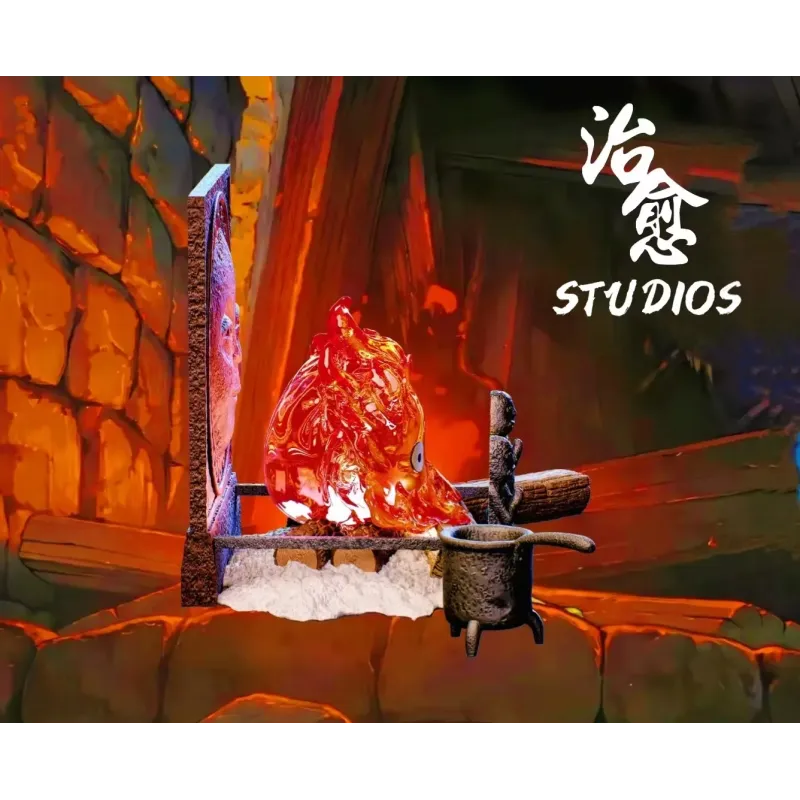 Howl's Moving Castle Heart of Fire Calcifer Zhi Yu Studio