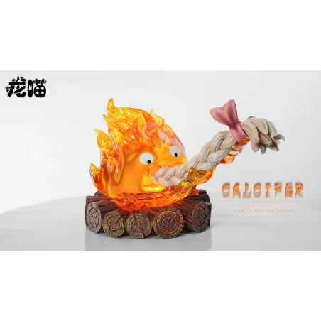 Howl's Moving Castle Calcifer eating hair Long Miao Studio