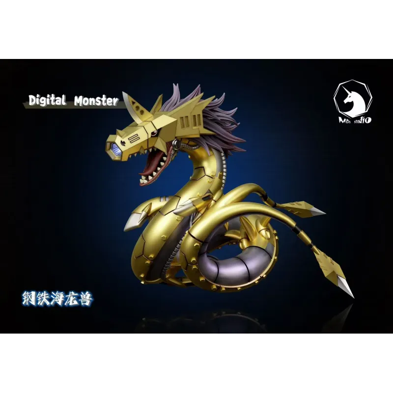 Digimon Dark Masters Metal Seadramon WCF MDS Studio
