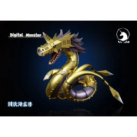Digimon Dark Masters Metal Seadramon WCF MDS Studio