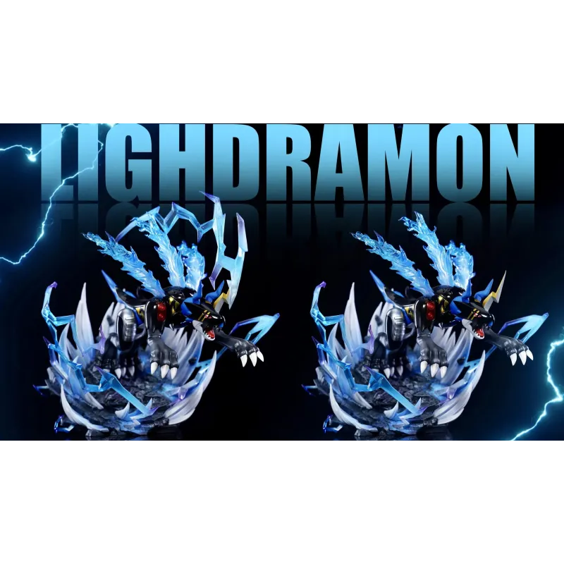 Digimon Roar of the Thunderclap Lighdramon Pokemon Studio