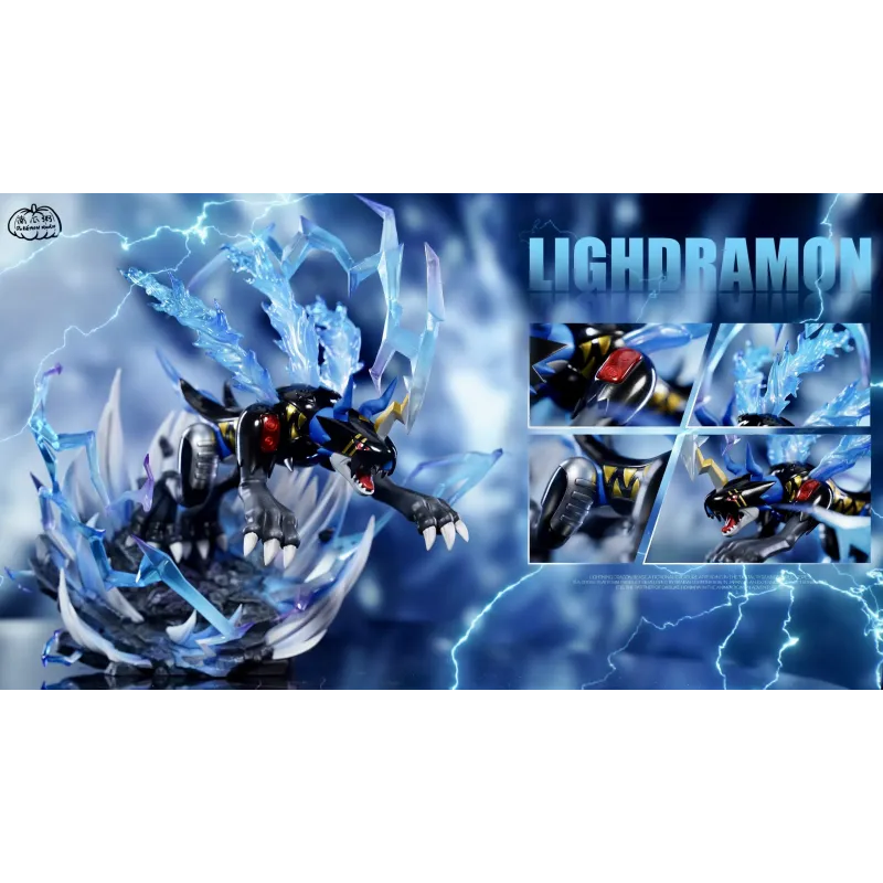 Digimon Roar of the Thunderclap Lighdramon Pokemon Studio