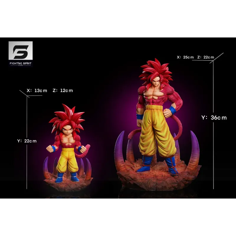 Dragon Ball Daima Goku SSJ4 Fighting Sprit