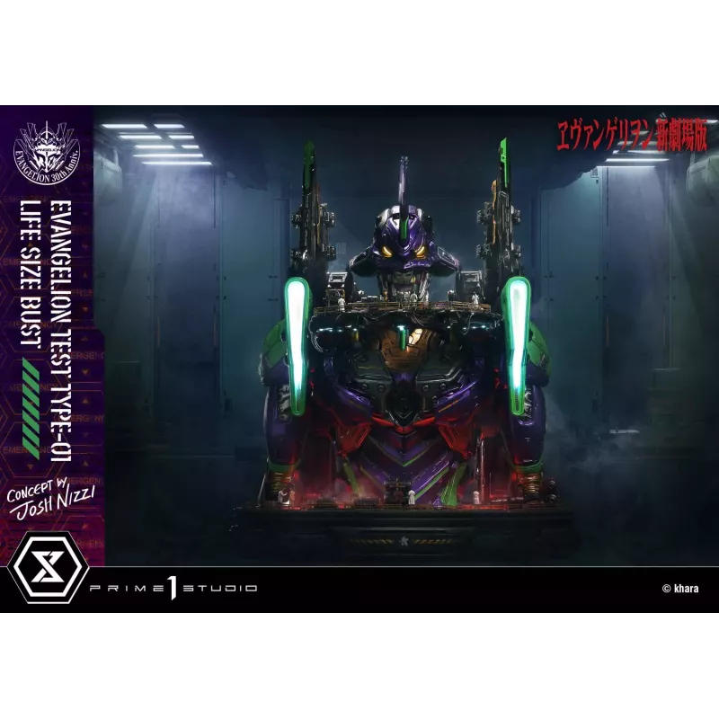 Neon Genesis Evangelion EVA TYPE 01 Concept By Josh Nizzi Prime 1 Studio