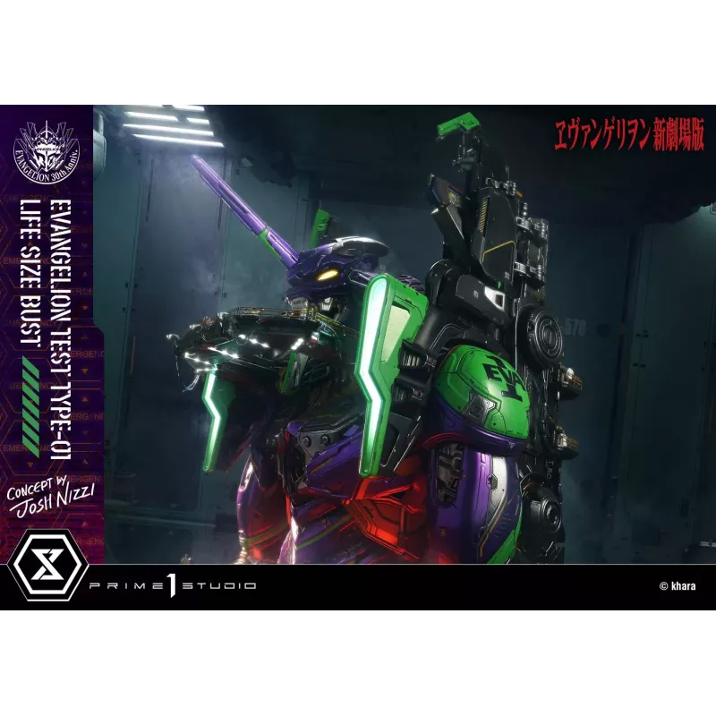 Neon Genesis Evangelion EVA TYPE 01 Concept By Josh Nizzi Prime 1 Studio