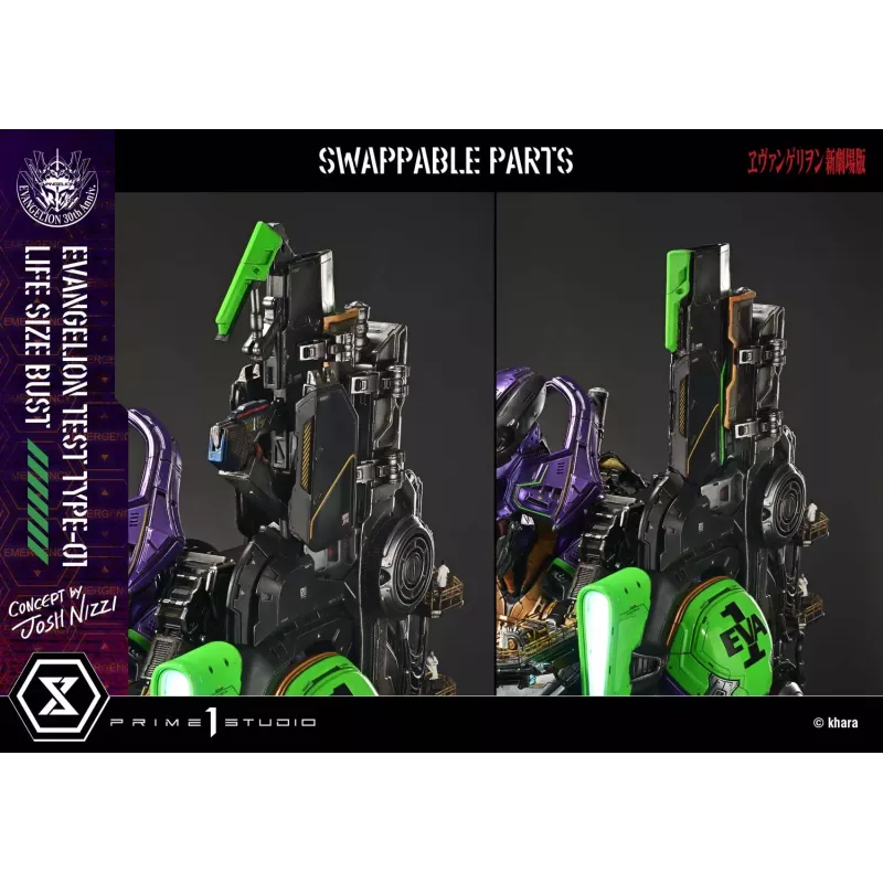 Neon Genesis Evangelion EVA TYPE 01 Concept By Josh Nizzi Prime 1 Studio