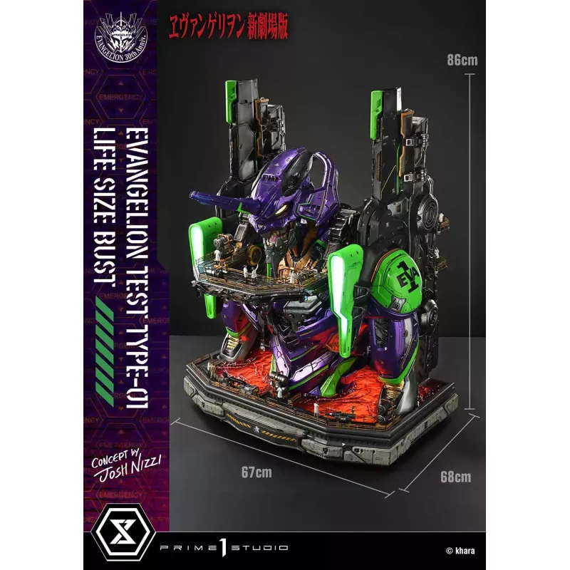 Neon Genesis Evangelion EVA TYPE 01 Concept By Josh Nizzi Prime 1 Studio