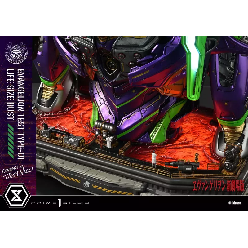Neon Genesis Evangelion EVA TYPE 01 Concept By Josh Nizzi Prime 1 Studio