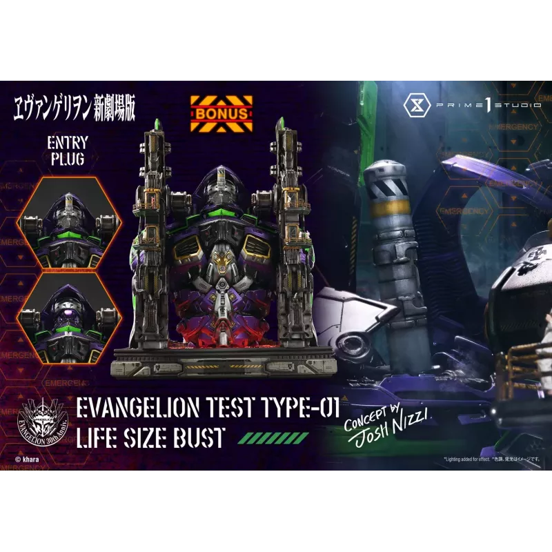 Neon Genesis Evangelion EVA TYPE 01 Concept By Josh Nizzi Prime 1 Studio