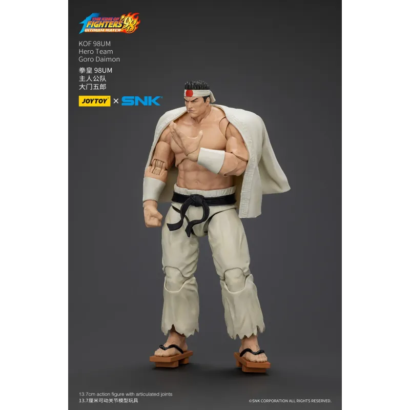 The King of Fighters Kyo Kusanagi & Goro Daimon & Benimaru Nikaido JOYTOY