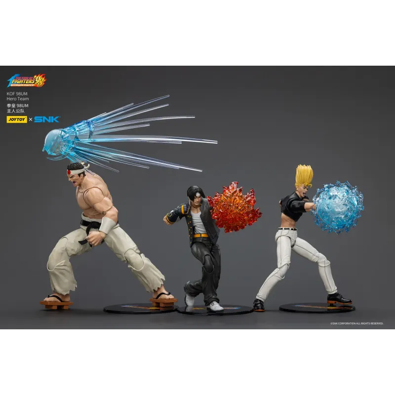 The King of Fighters Kyo Kusanagi & Goro Daimon & Benimaru Nikaido JOYTOY