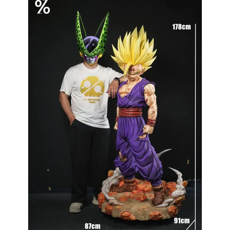 Dragon Ball Z Gohan SSJ2 Life Size 1/1 2% Studio