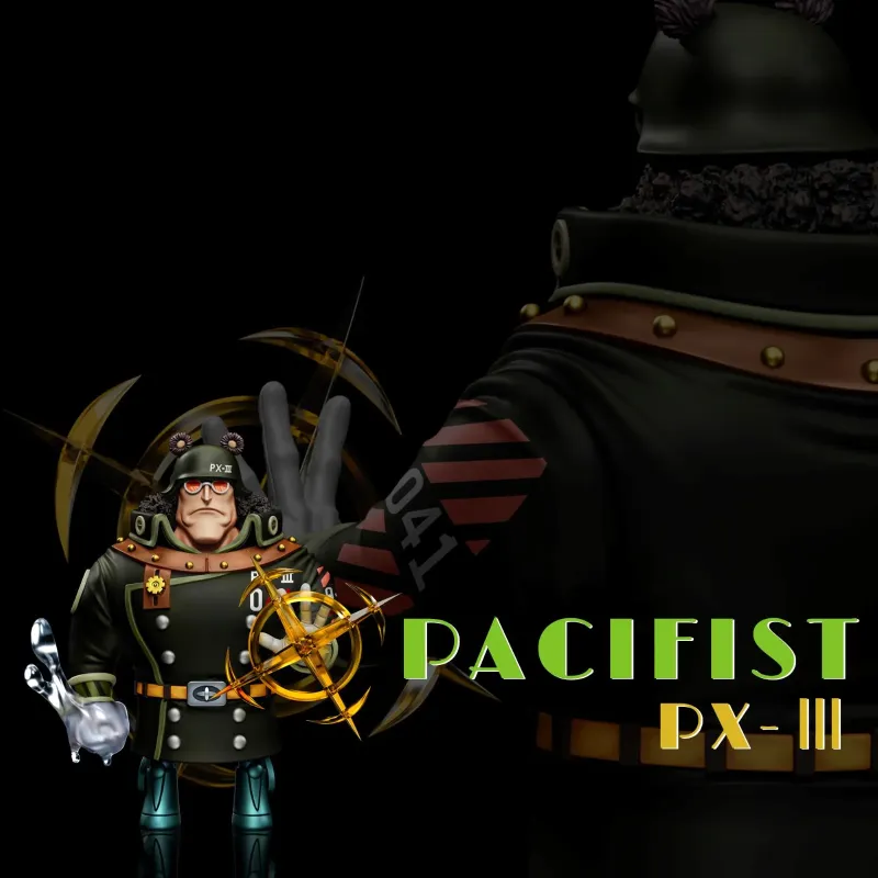One Piece Egghead Arc Pacifista PX-3 Bartholomew Kuma WCF A+ Studio